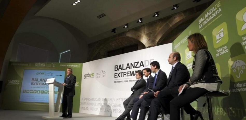 Extremadura presenta sus balanzas fiscales como "argumento" de "realidad"