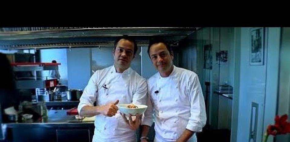 La receta: Ceviche de mero, azahar y flores eléctricas