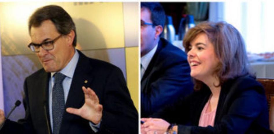 Gobierno y Generalitat mantienen las distancias en un Sant Jordi "cívico"