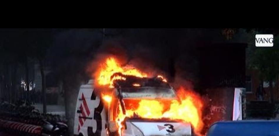 Dos detenidos por los disturbios tras el desalojo de Can Vies