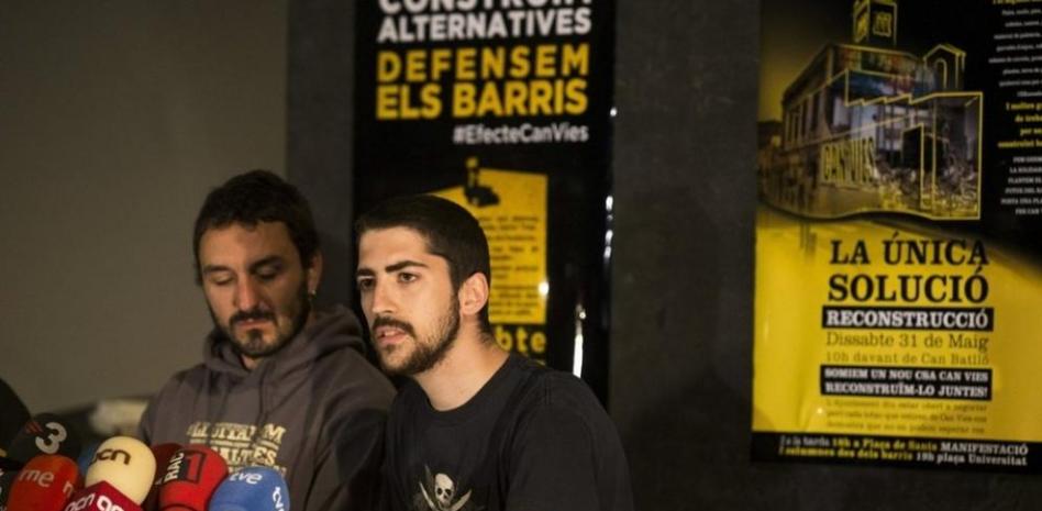 Paralizada la reconstrucción de Can Vies hasta que los arquitectos revisen el edificio