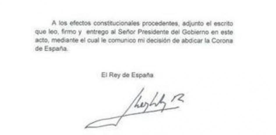 TV3 cambia la programación por la abdicación del Rey