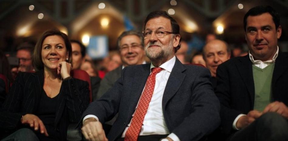Rajoy abre la campaña del PP en Andalucía pidiendo estabilidad