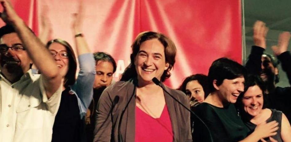 Ada Colau: "Ha sido la victoria de David contra Goliat"