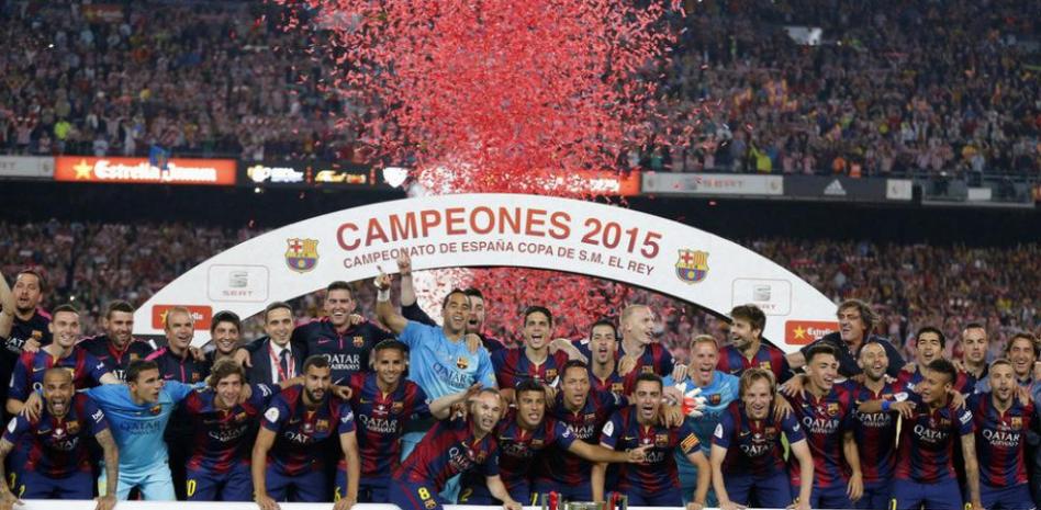 El Barça derrota al Athletic y se proclama campeón de Copa