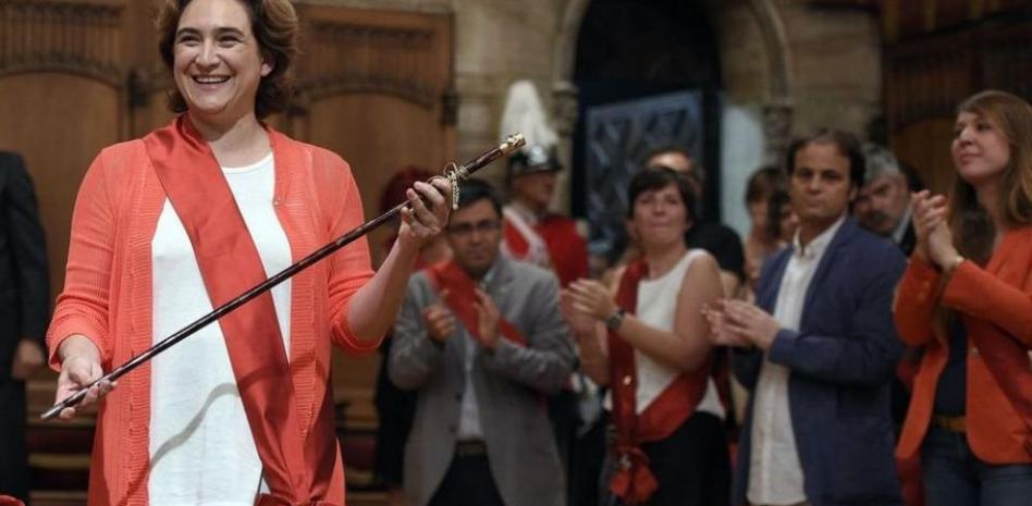 Ada Colau, elegida nueva alcaldesa de Barcelona