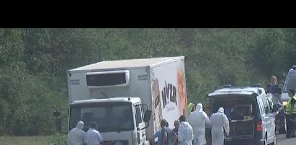 Austria confirma 71 refugiados muertos en el camión