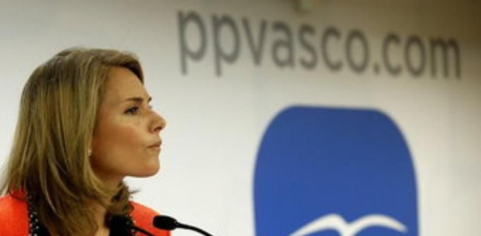 Quiroga dimite como presidenta del PP vasco