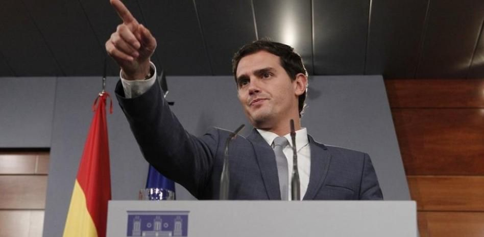 Rivera da su apoyo expreso a Rajoy para que haga cumplir la ley en Catalunya