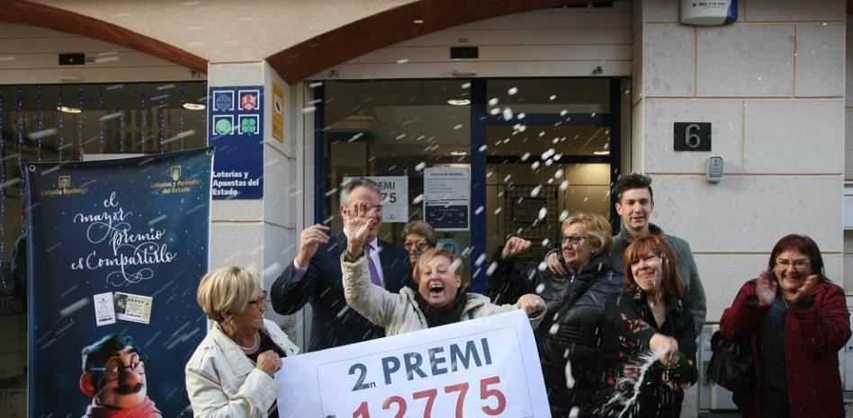 12775, segundo premio de la lotería de Navidad 2015