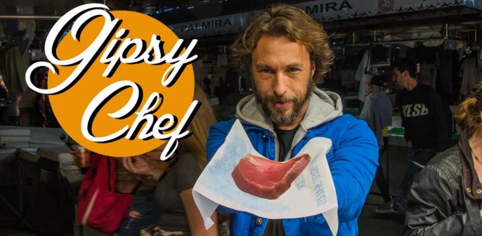 Receta de chuleta de atún y ensalada bestial con Gipsy Chef