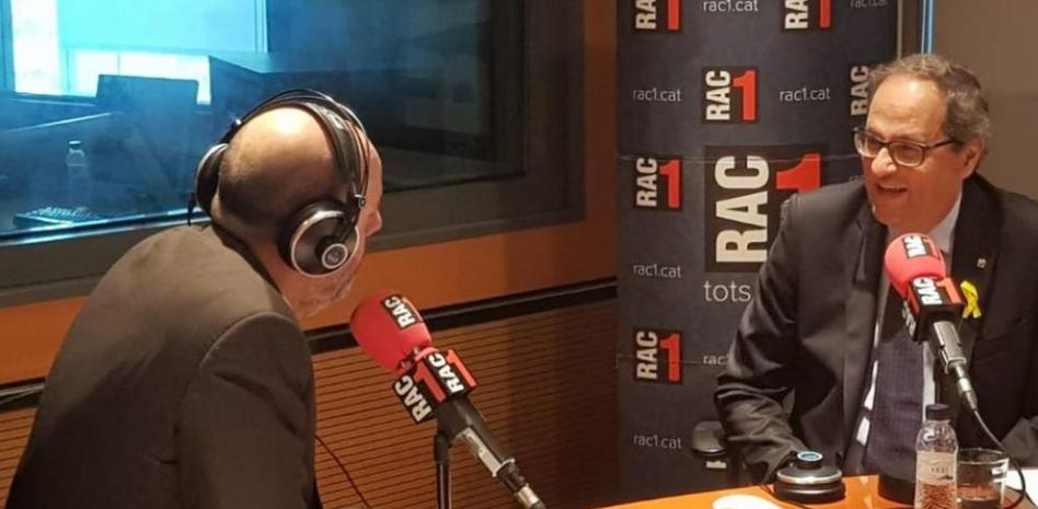Torra prevé un encuentro con Rajoy en breve aunque “ahora mismo” no sustituirá a los consellers vetados