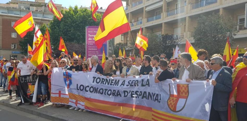 La tensión Mataró entre el CDR y los unionistas se saldó con dos detenidos