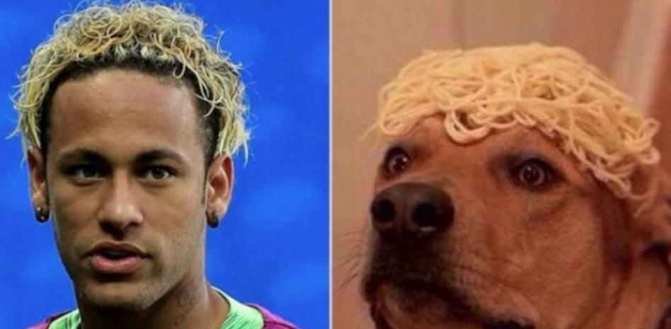 El nuevo pelo ‘espagueti’ de Neymar desata una locura de memes en las redes 