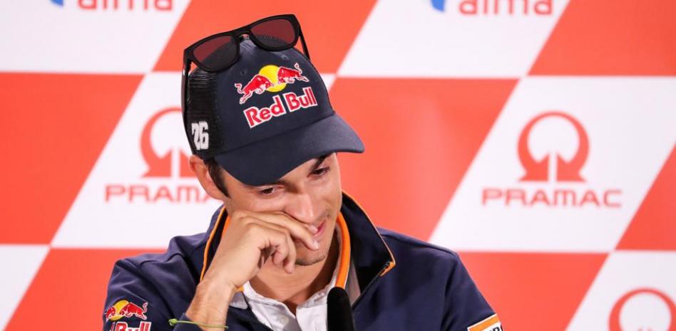 Dani Pedrosa anuncia entre lágrimas su retirada