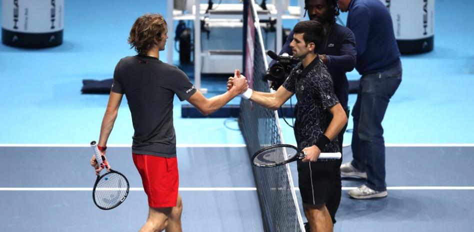Novak Djokovic y Alexander Zverev, listos para la final