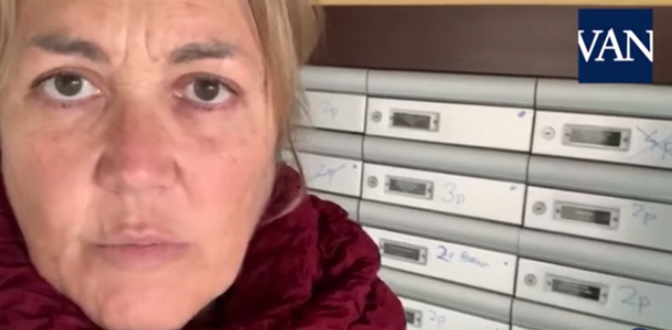 Así ha quedado el piso tras el incendio de Barcelona