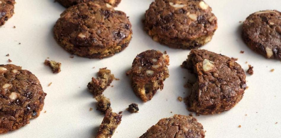 Aquí tienes la mejor receta de galletas de chocolate y almendras