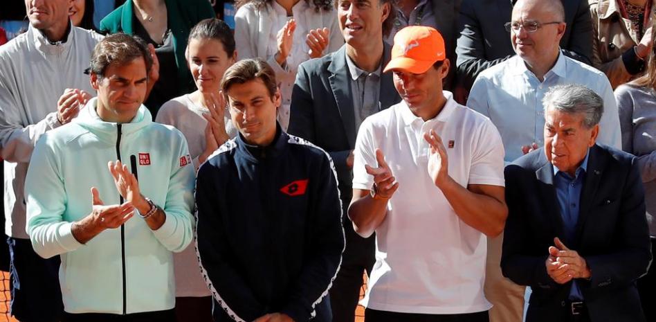 Las estrellas del tenis homenajean a David Ferrer en Madrid