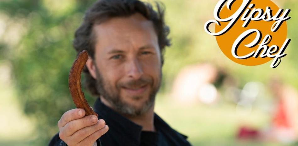 La receta de churros de queso con chutney de albaricoque de Gipsy Chef