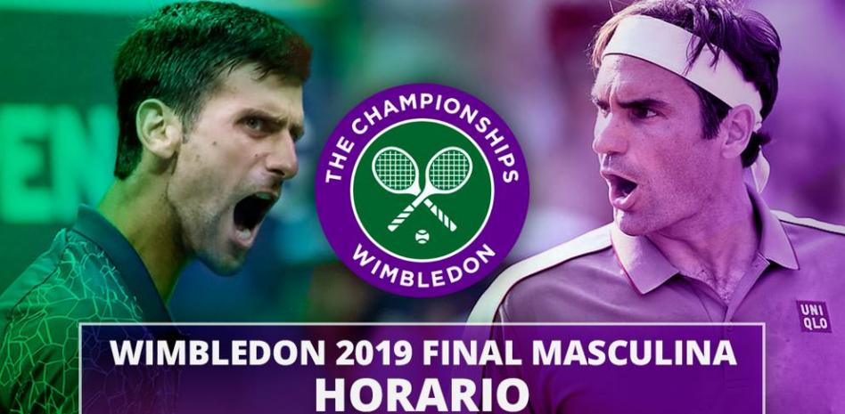Djokovic - Federer: Horario y dónde ver la final de Wimbledon 2019