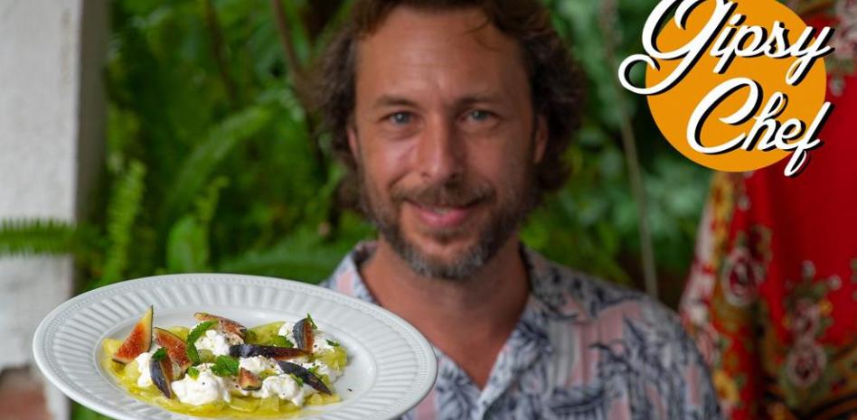 La refrescante ensalada de burrata de Gipsy Chef