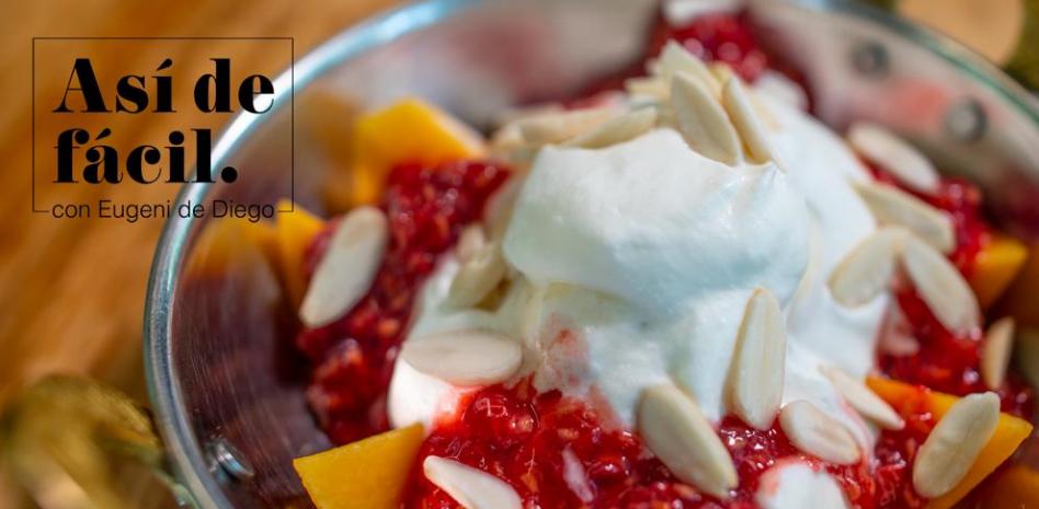 Preparar un irresistible Melocotón Melba es ‘Así de fácil’