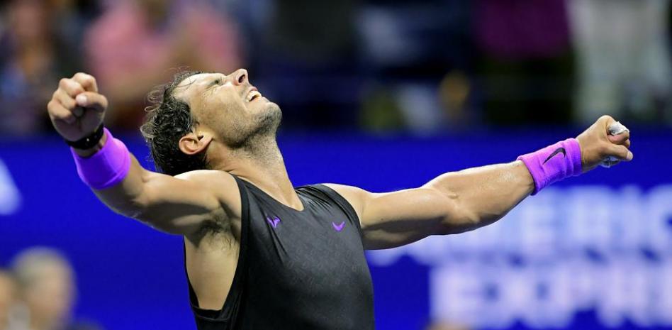 El espectacular punto de Rafa Nadal en el encuentro de octavos del US Open contra Marin Cilic