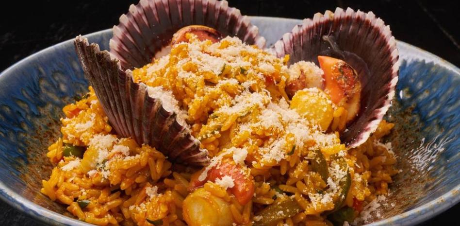 El arroz con vieiras del chef Gastón Acurio