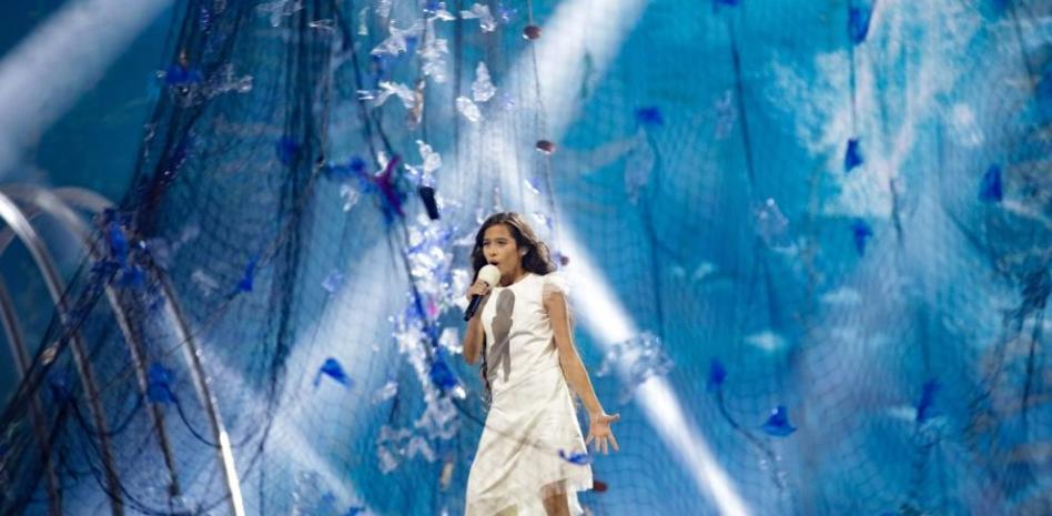 La actuación con la que Melani García ha quedado tercera en Eurovisión Junior