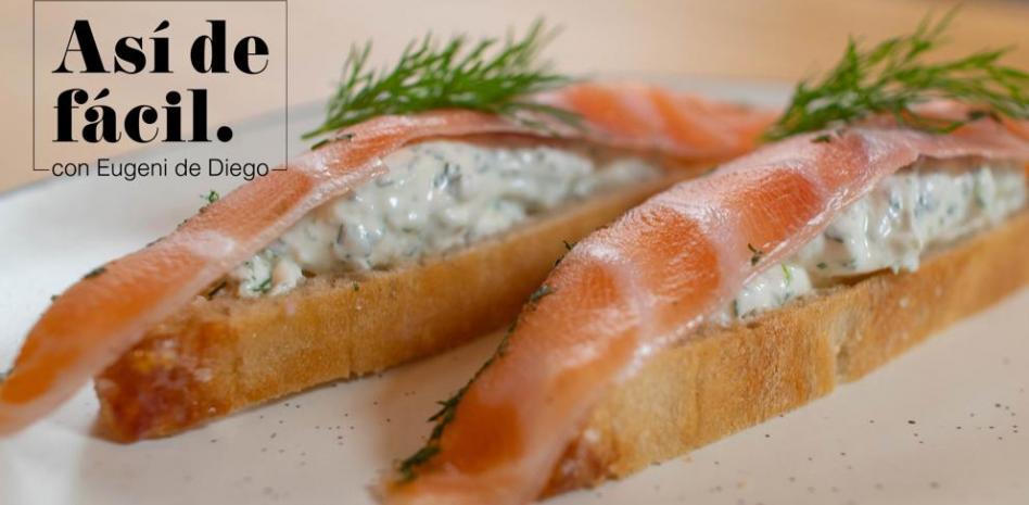 Esta receta de salmón marinado es perfecta para Nochevieja