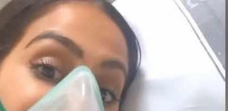 Noemí Salazar explica el motivo de su ingreso en el hospital