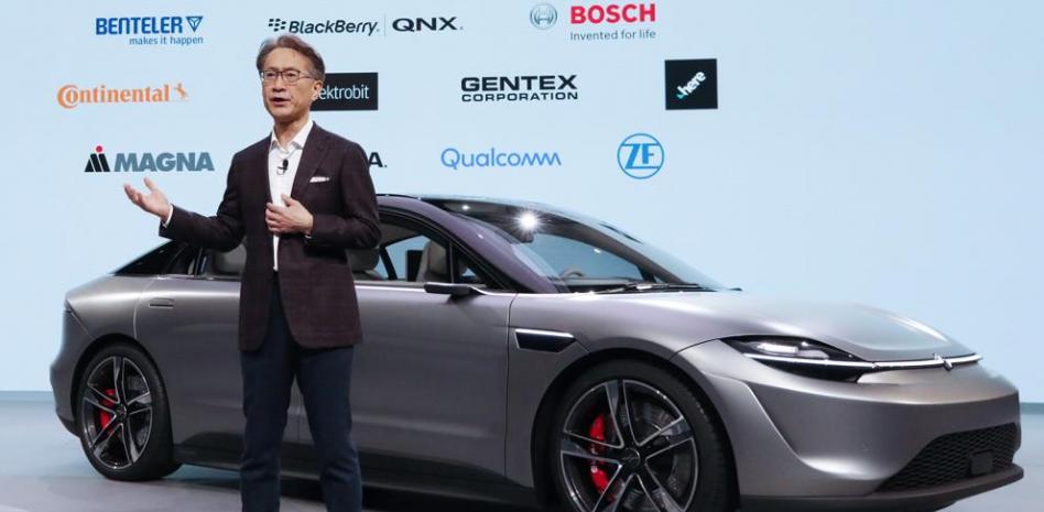 Sony Vision-S: Así es el prototipo del coche eléctrico presentado en el CES 2020