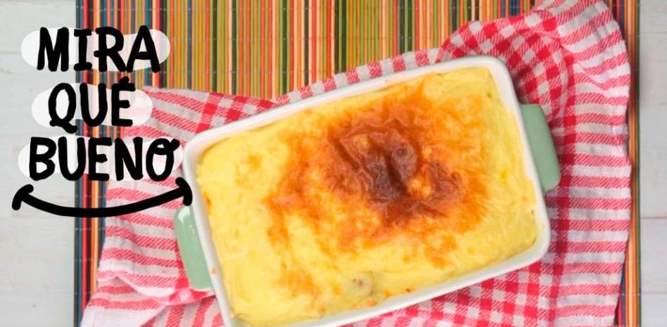 ‘Mira qué bueno’: pastel de carne y patatas para preparar en familia