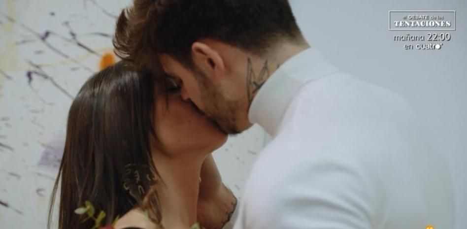 El beso de Fiama y Joy tras su ruptura con Álex en ‘La isla de las tentaciones’