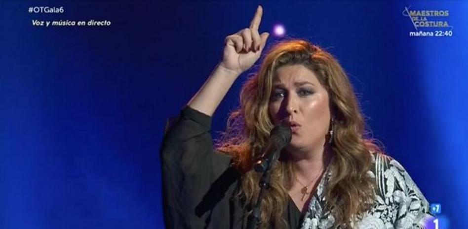 Estrella Morente cambia la letra de ‘Volver’ en su actuación en OT 2020 para defender la tauromaquia