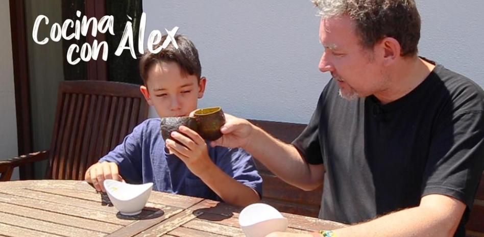 ‘Cocina con Àlex’ esta deliciosa crema de aguacate
