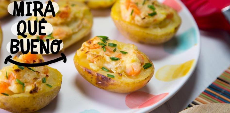 ‘Mira qué bueno’: la receta de patatas al horno rellenas a la que nadie podrá resistirse