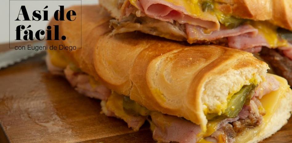 Preparar este irresistible sándwich cubanito es ‘Así de fácil’