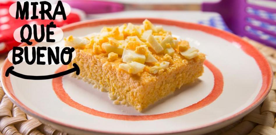 ‘Mira qué bueno’: el pastel de pescado que puedes preparar con los niños