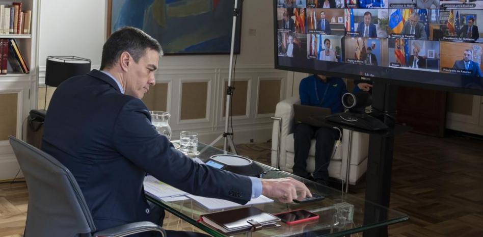 En marcha el primer Consejo de Ministros virtual de la historia de España 