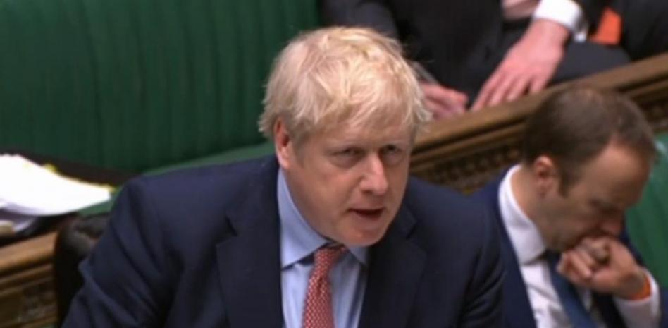 Boris Johnson da positivo en coronavirus 