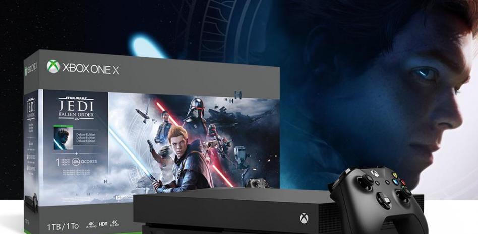 Xbox One X con juego de ‘Star Wars Jedi: Fallen Order’, ahora con un descuento de 150 euros