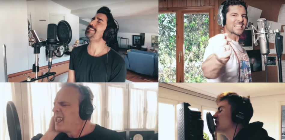 Varios músicos se reúnen para crear la nueva versión de ‘Resistiré’ en confinamiento