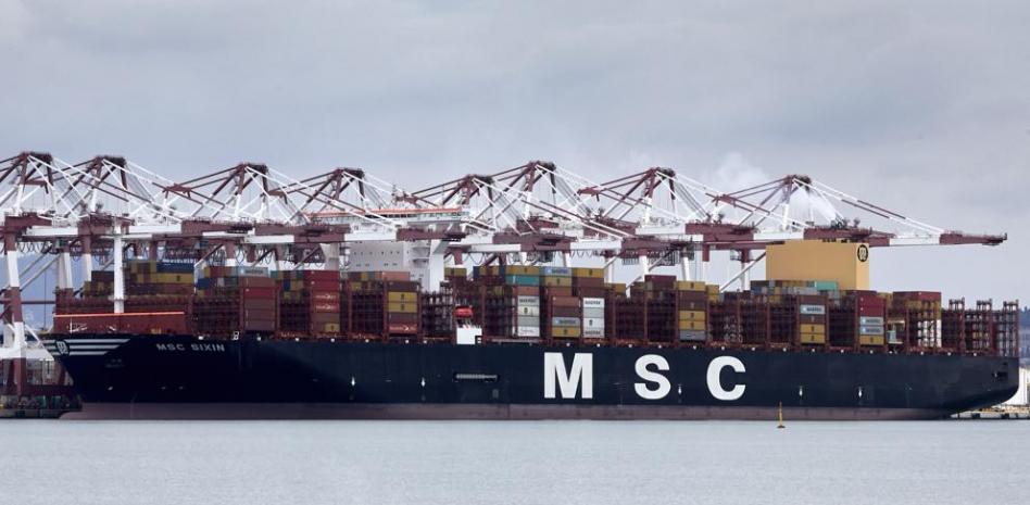 MSC Sixin: primera escala en Barcelona del segundo portacontenedores más grande del mundo
