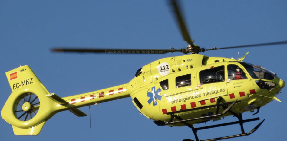 En estado crítico un ciclista tras caerse por una una pista forestal en Calders