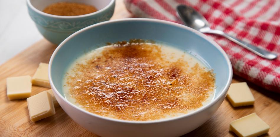 'Mira qué bueno': arroz con leche y chocolate blanco para preparar con los niños