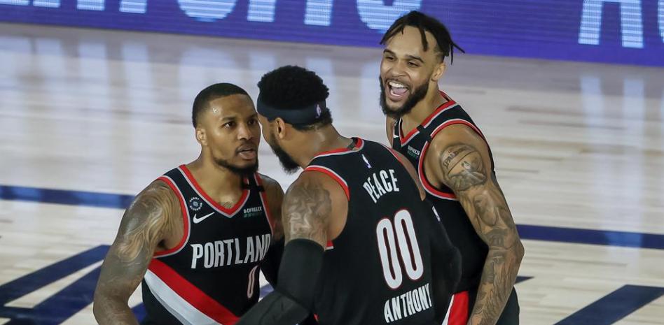 Los Blazers se clasifican para el playoff de la NBA