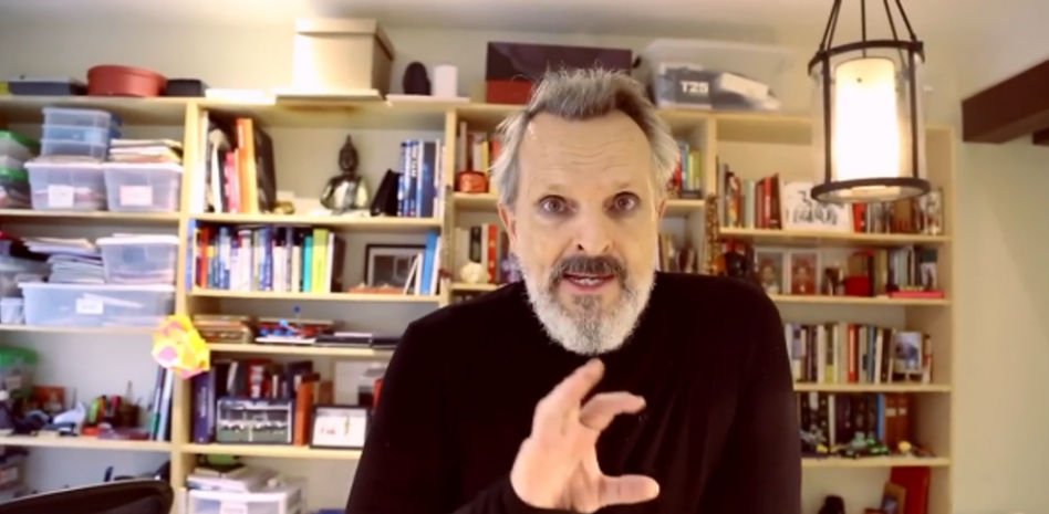 Miguel Bosé reaparece con una nueva versión sobre el coronavirus