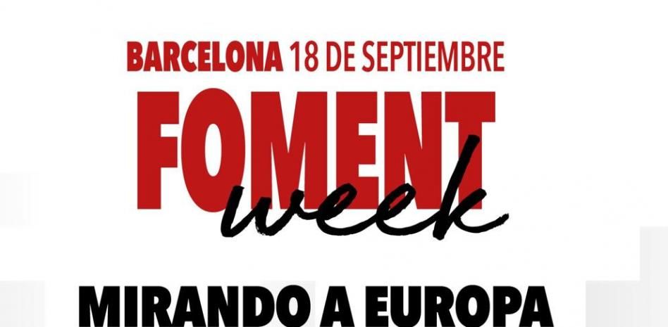 Foment del Treball convoca un foro de debate para la reactivación europea